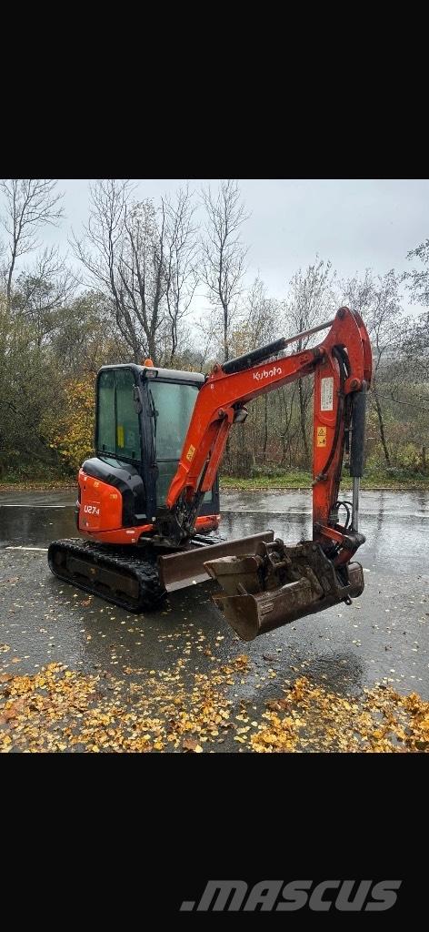 Kubota U 27-4 Mini excavators < 7t