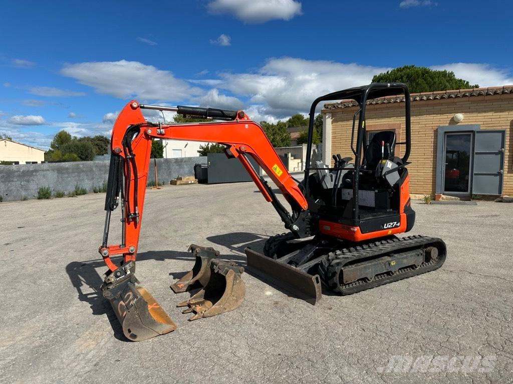 Kubota U 27-4 Mini excavators < 7t
