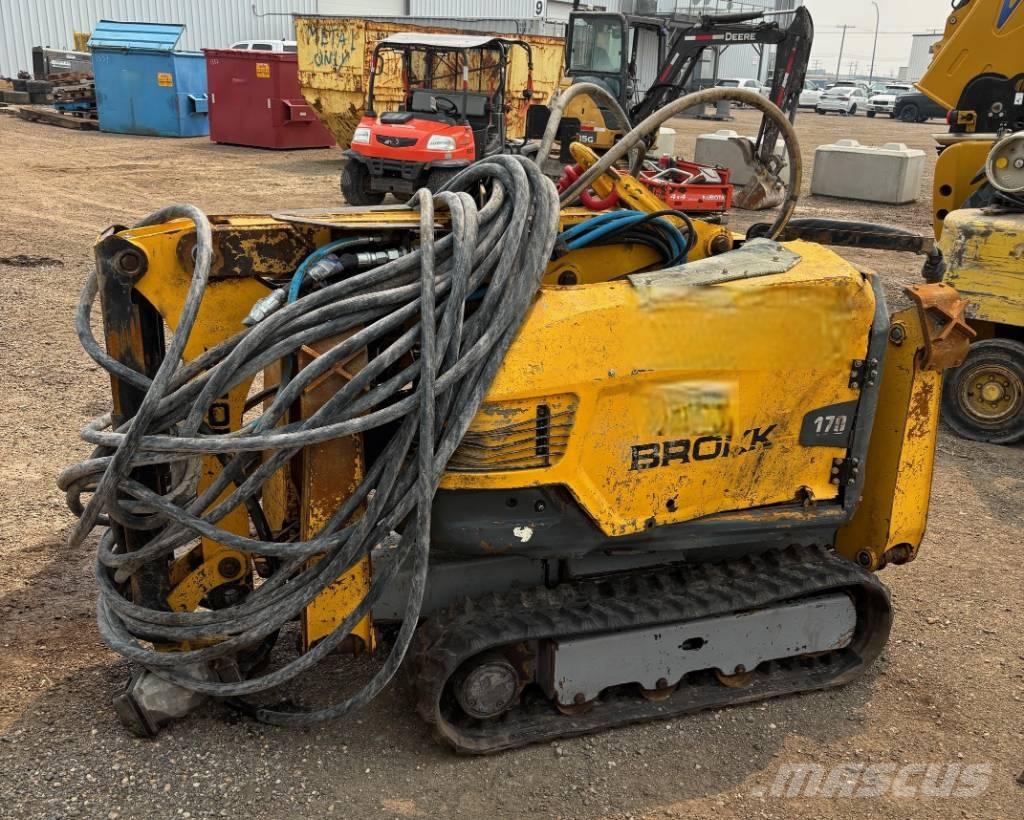 Brokk 170 Mini excavators < 7t