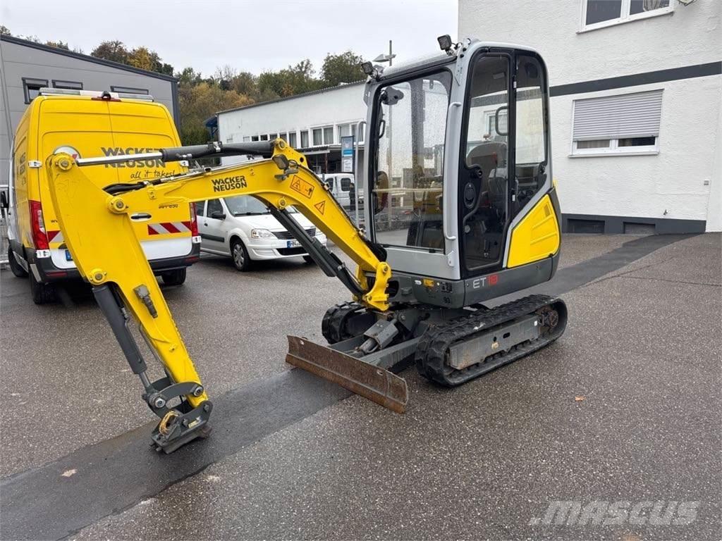 Wacker Neuson ET18 Crawler excavators