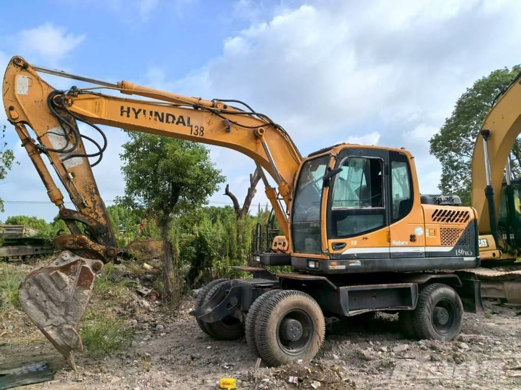 Hyundai R150W Wheeled excavators
