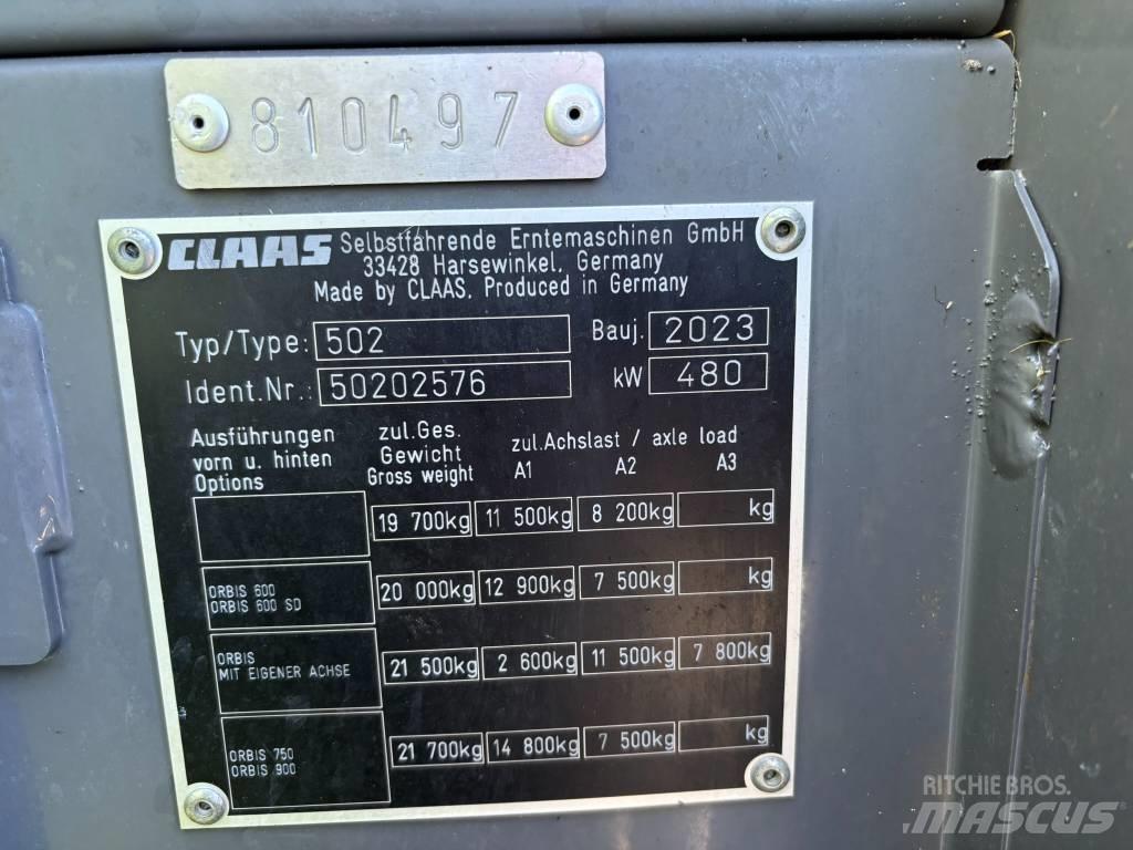 CLAAS Jaguar 960 4WD Self-propelled foragers