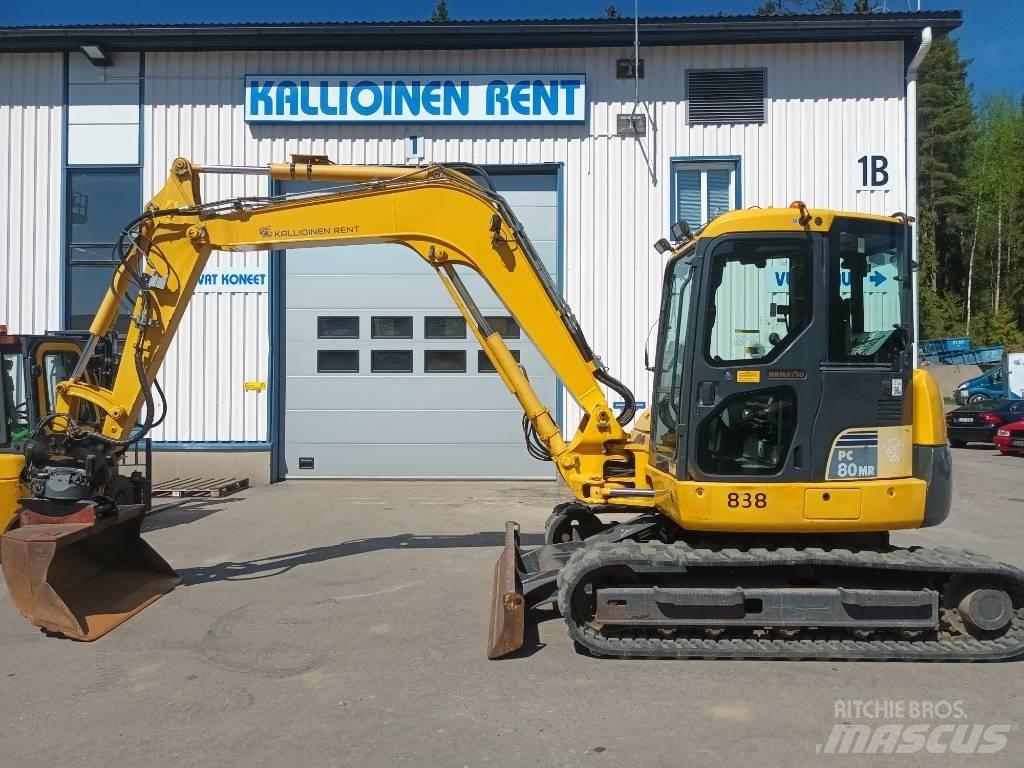 Komatsu PC 80 MR-3 Midi excavators  7t - 12t