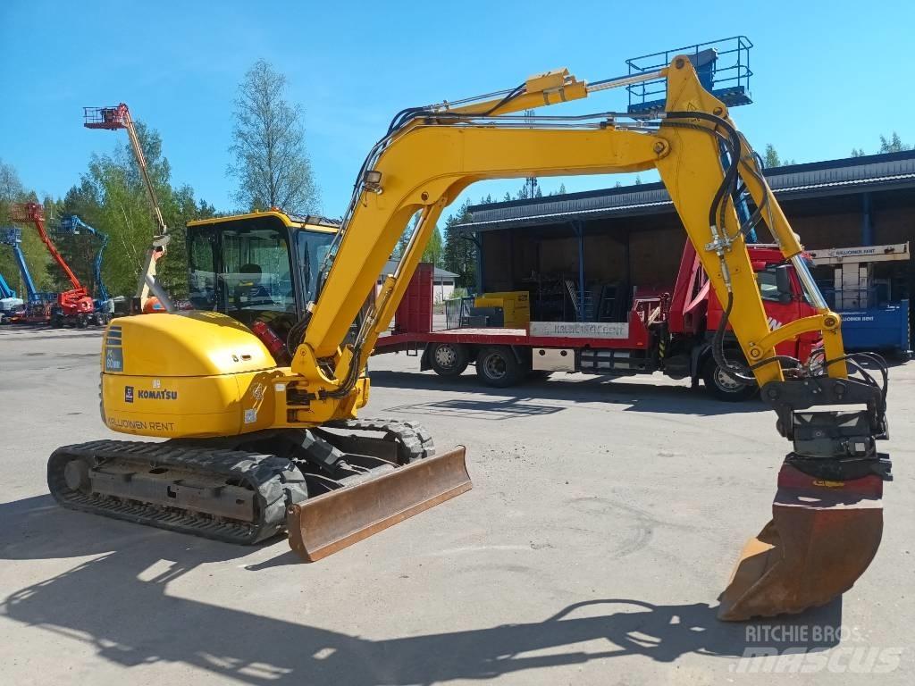 Komatsu PC 80 MR-3 Midi excavators  7t - 12t