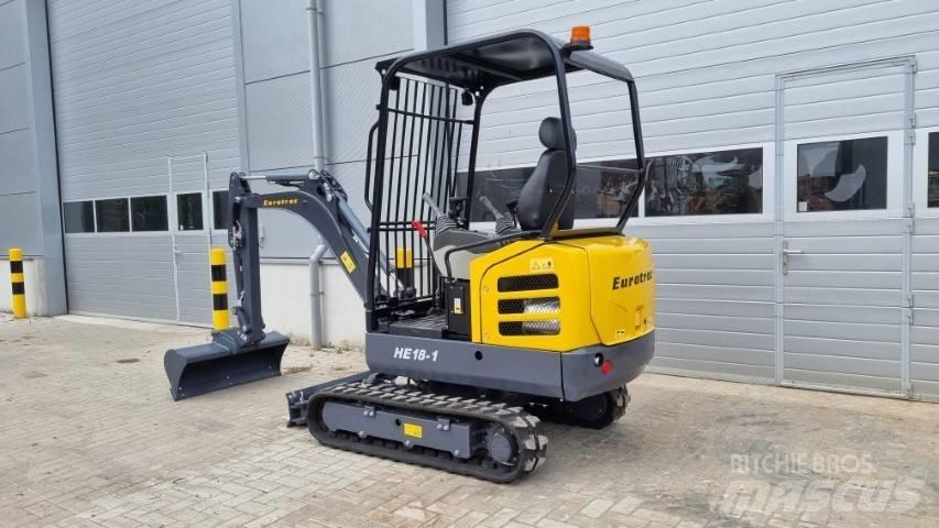 Eurotrac HE 18 Mini excavators < 7t