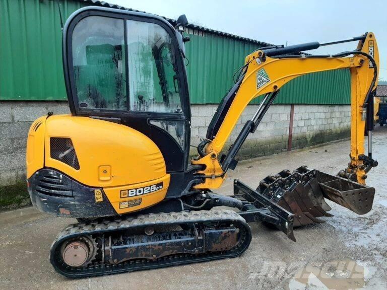JCB 8026 Mini excavators < 7t