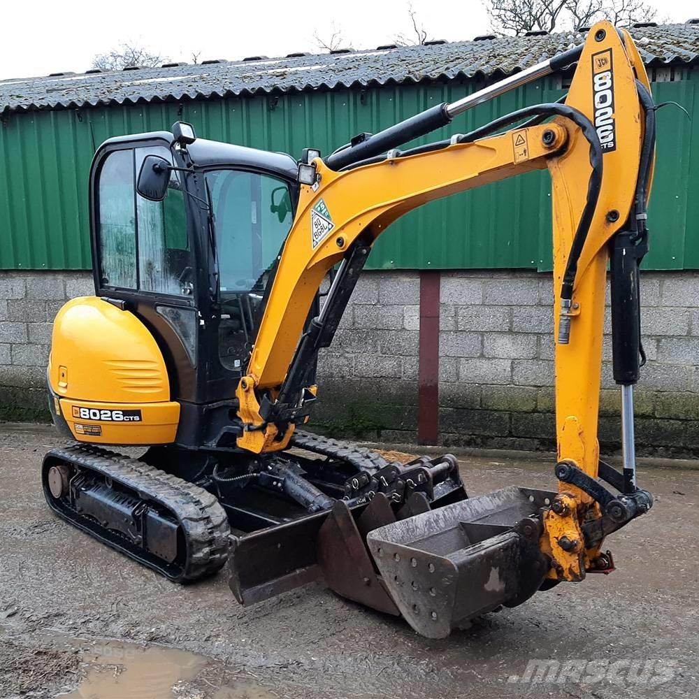 JCB 8026 Mini excavators < 7t