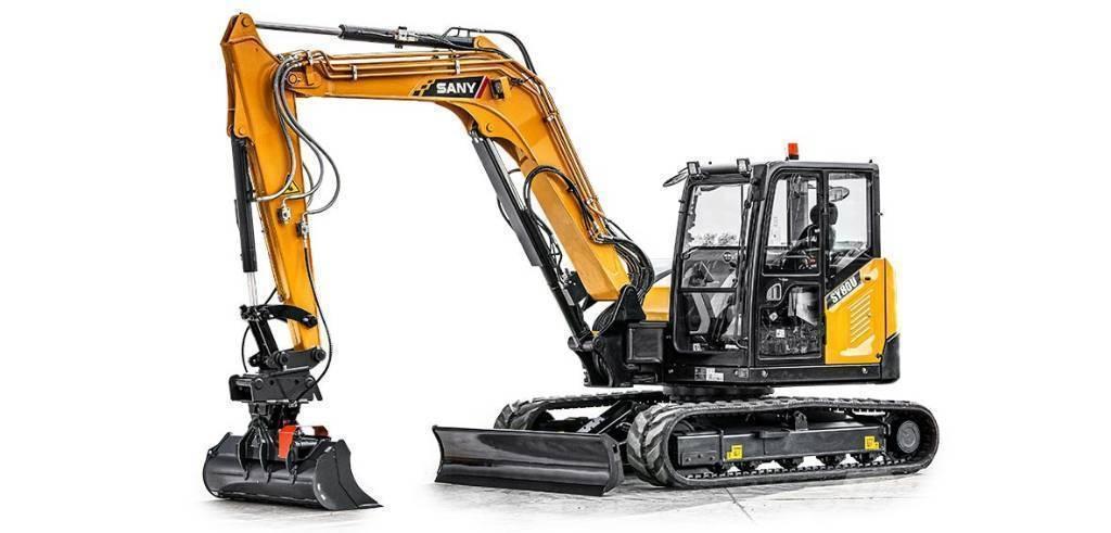 Sany SY 80 U DEMO Midi excavators  7t - 12t