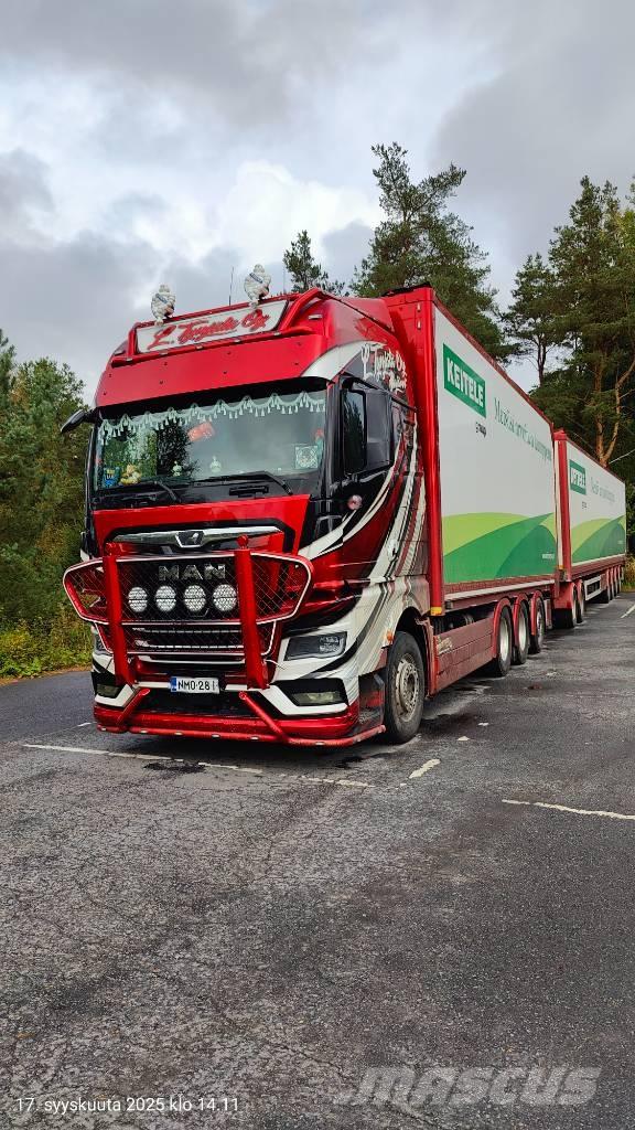 MAN TGX 15.2 Wood chip trucks