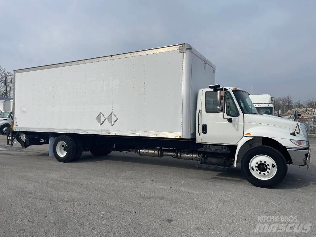 International 4300 Van Body Trucks