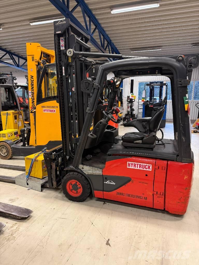 Linde truck E 16-02 Electric forklift trucks