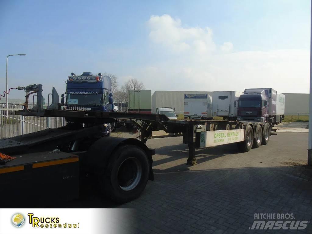 Pacton 3 AXLE Containerframe/Skiploader semi-trailers