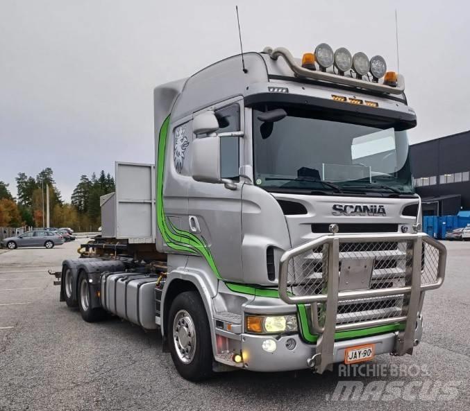 Scania R480 6x2 Containerframe/Skiploader trucks