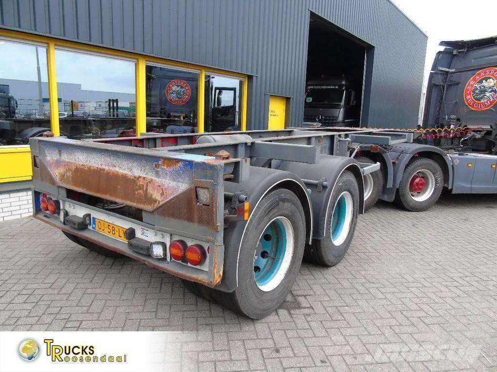  TR'AX 2 AXLE + 20FT Containerframe/Skiploader semi-trailers