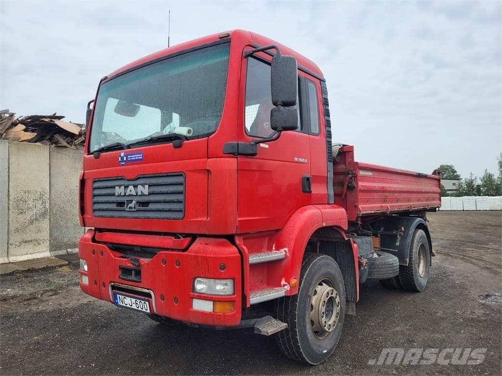 MAN TGA 18.363 FLK Tipper trucks