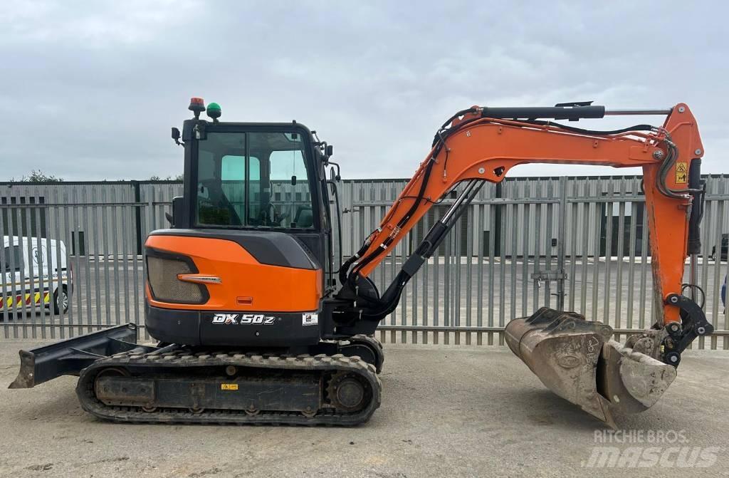 Doosan DX50Z-7 Mini excavators < 7t