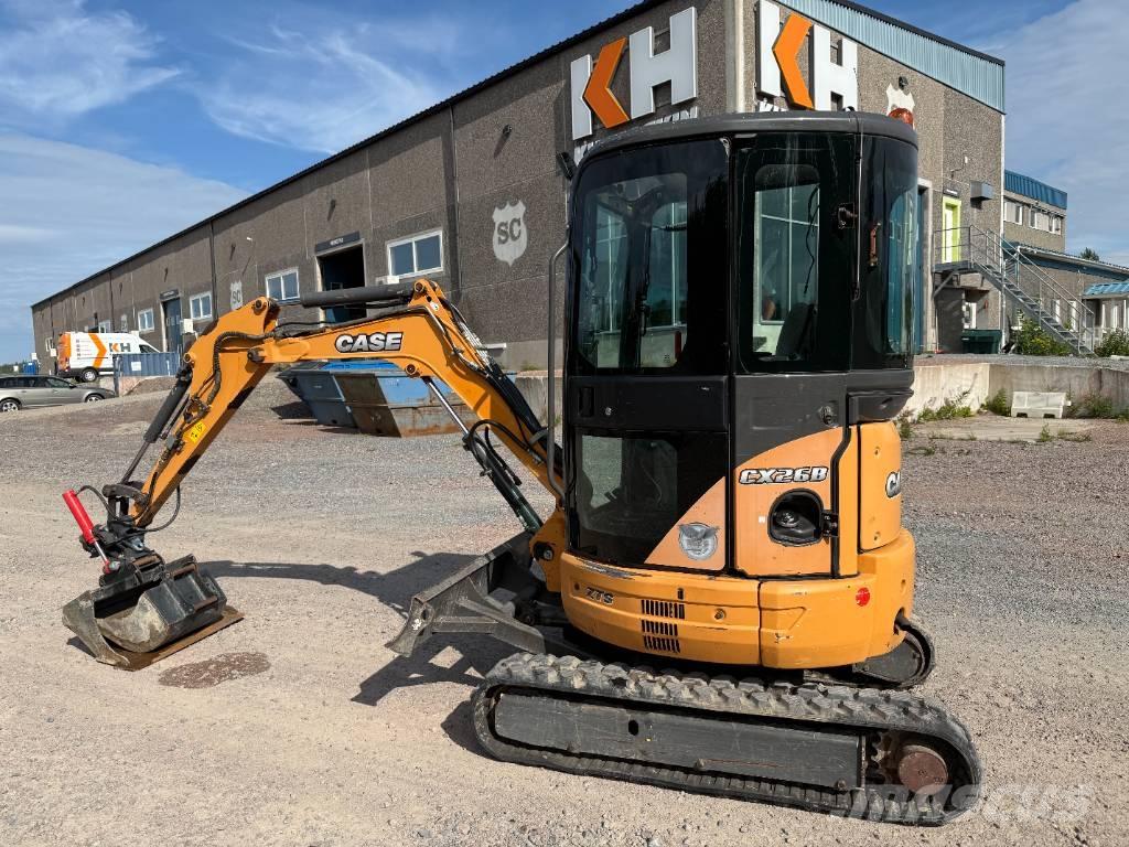 CASE CX26B Mini excavators < 7t