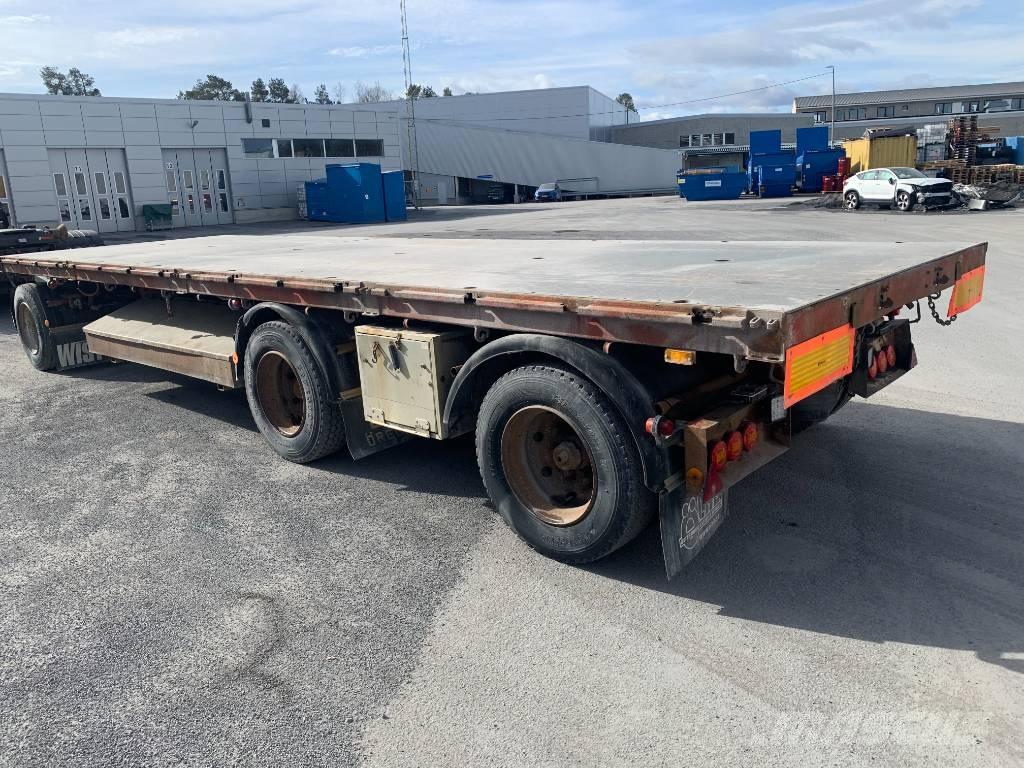 ORY 3 axlad flakvagn Flatbed/Dropside trailers