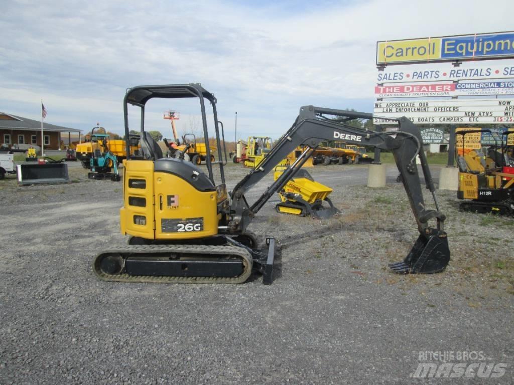 John Deere 26G Mini excavators < 7t