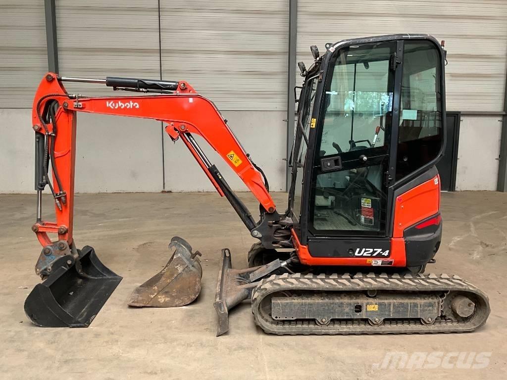 Kubota U 27-4 HI Mini excavators < 7t