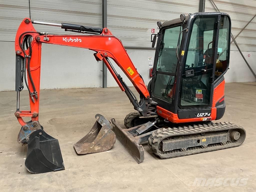 Kubota U 27-4 HI Mini excavators < 7t