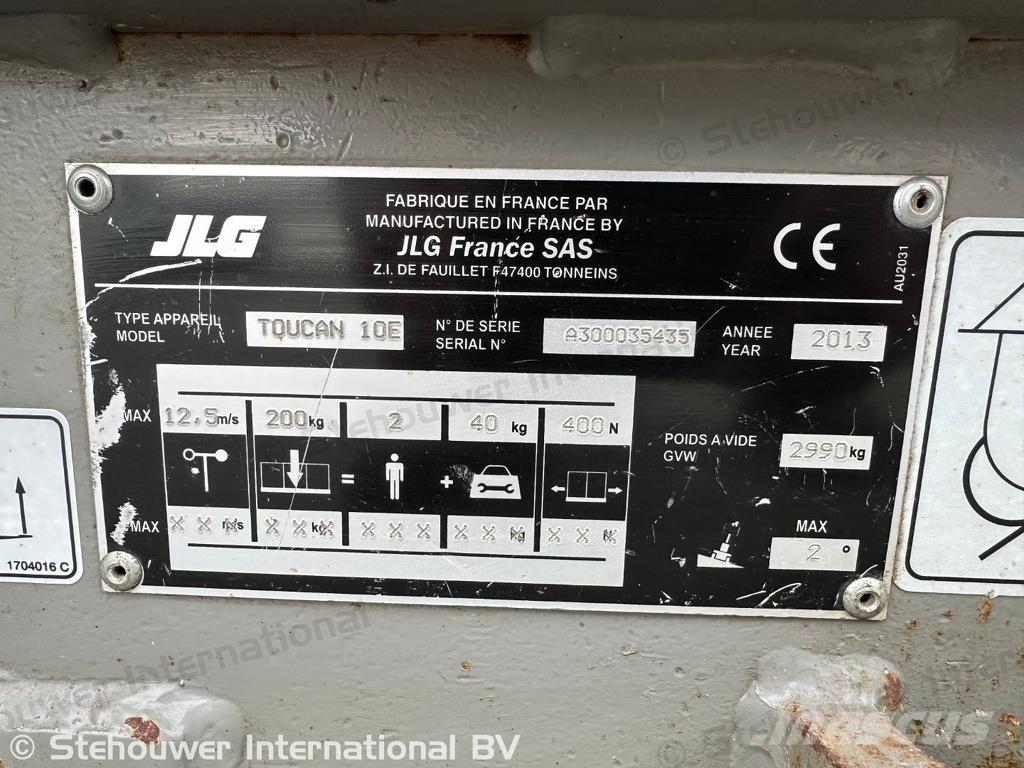 JLG Toucan 10E Other lifts and platforms