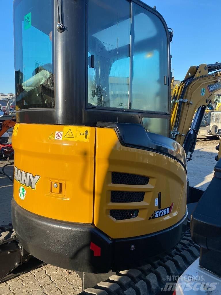 Sany SY 26 U Mini excavators < 7t