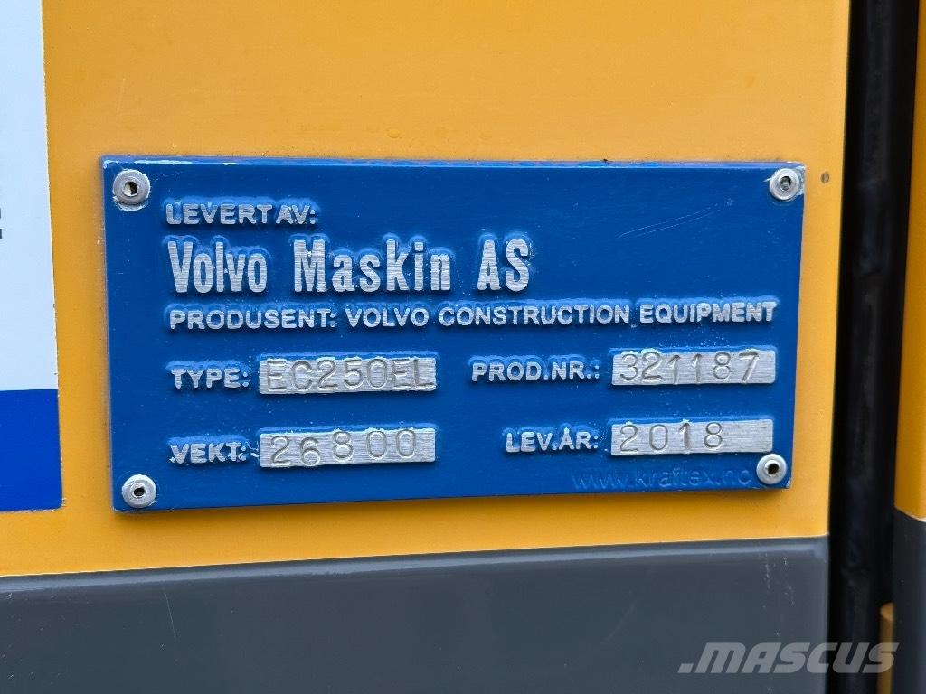 Volvo EC 250 EL Crawler excavators