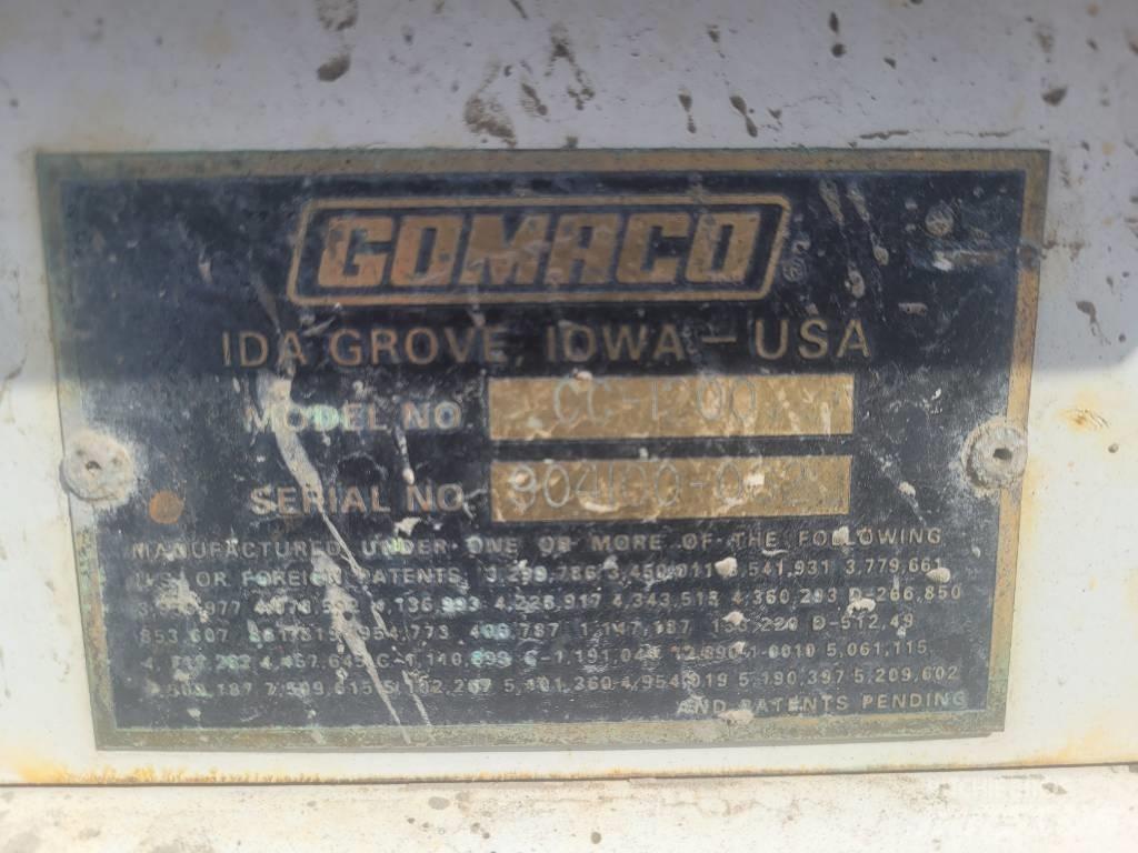 Gomaco CC1200 Concrete spares & accessories