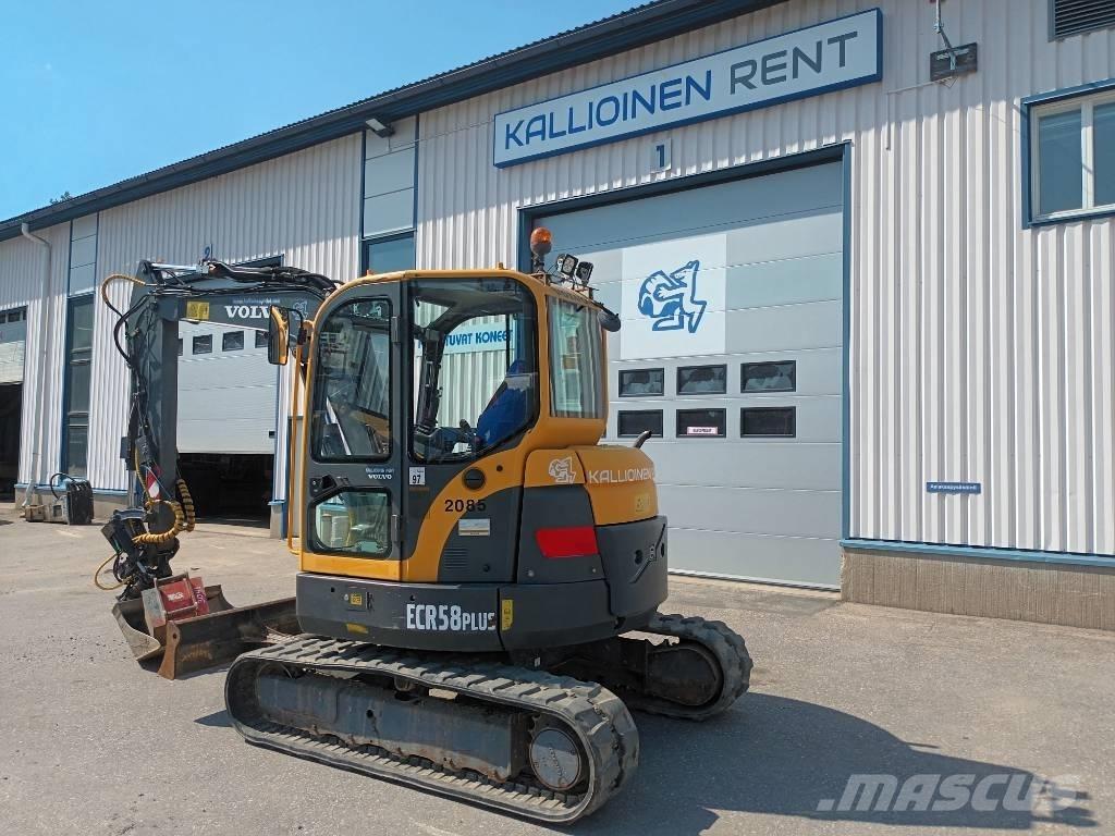 Volvo ECR 58 Mini excavators < 7t