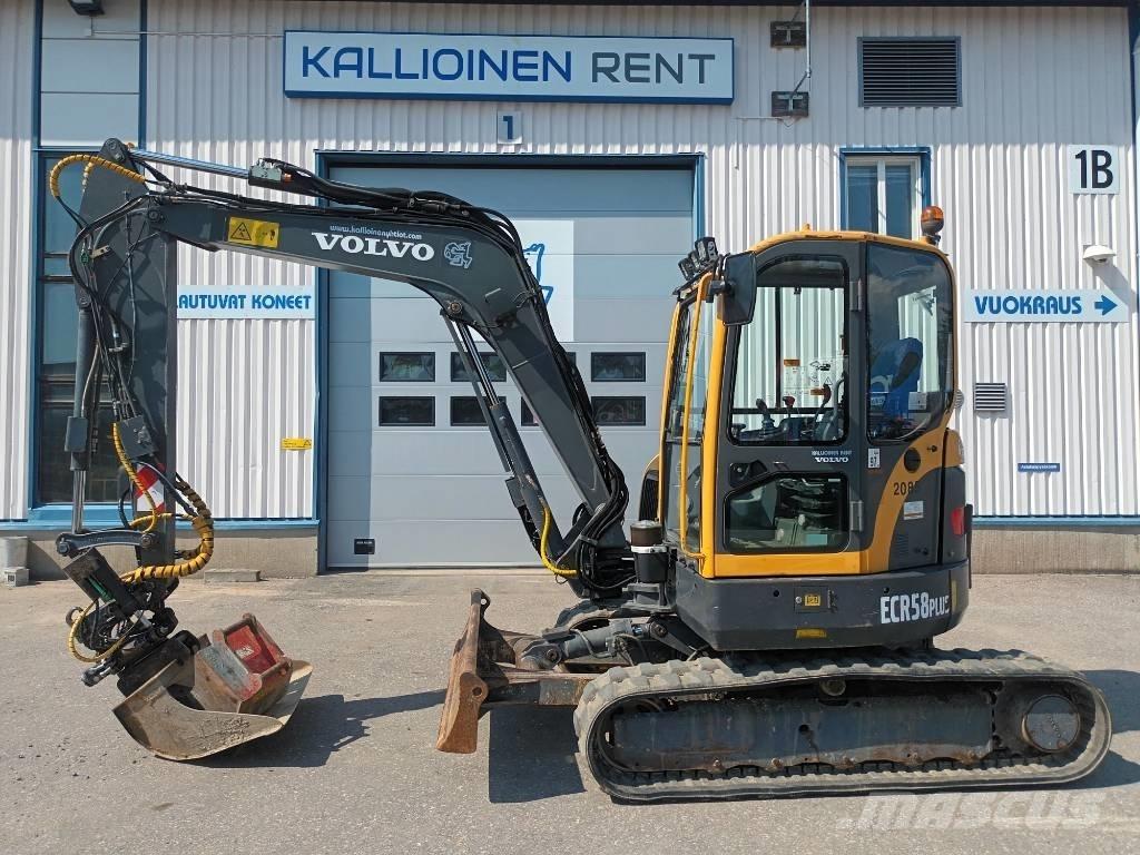Volvo ECR 58 Mini excavators < 7t