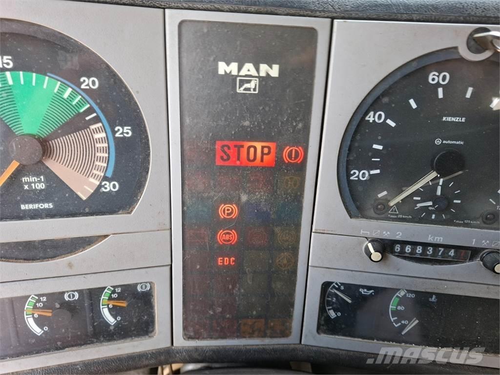 MAN 27.414 6X6 Tipper trucks