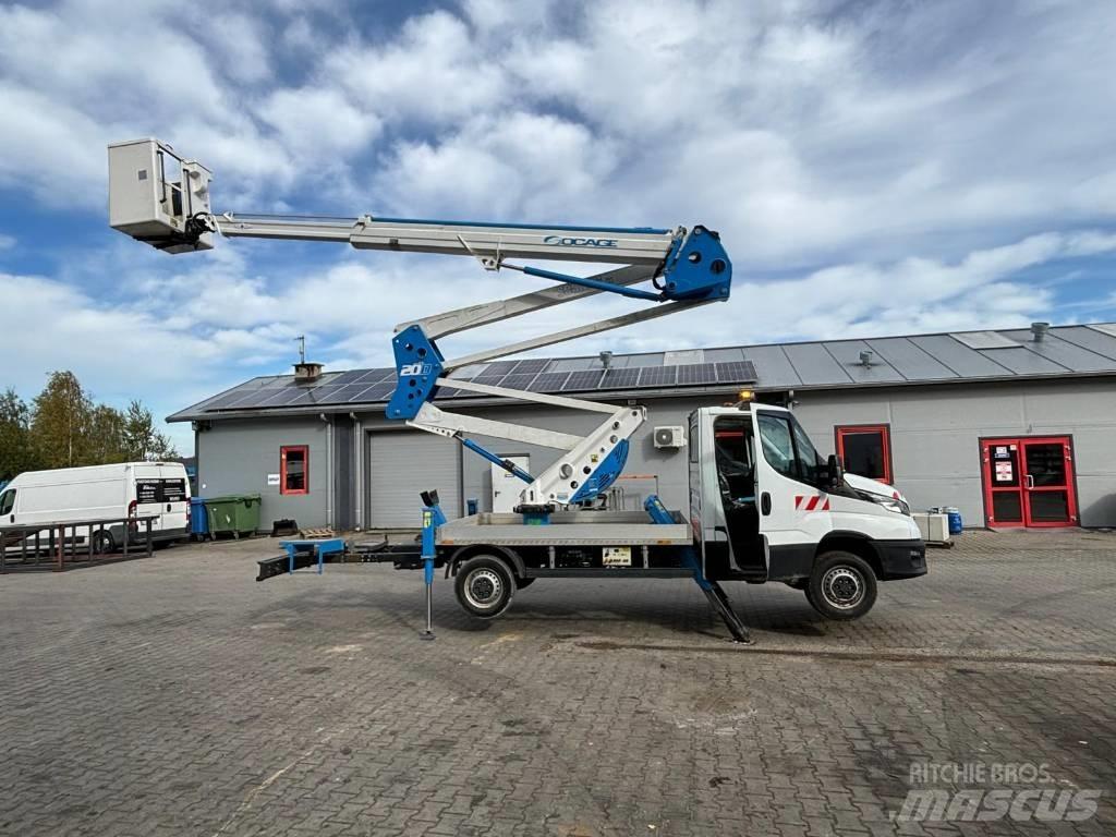 Iveco 35-140 Truck mounted aerial platforms