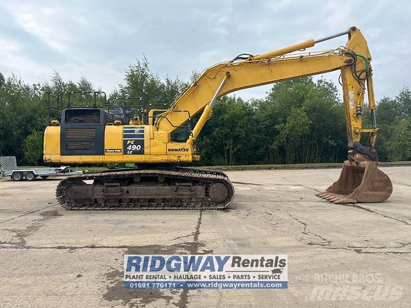Komatsu PC 490 LC-11 Crawler excavators