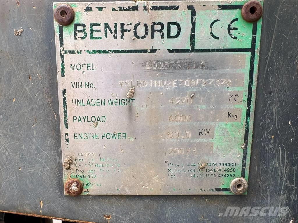 Benford 6000 Site dumpers