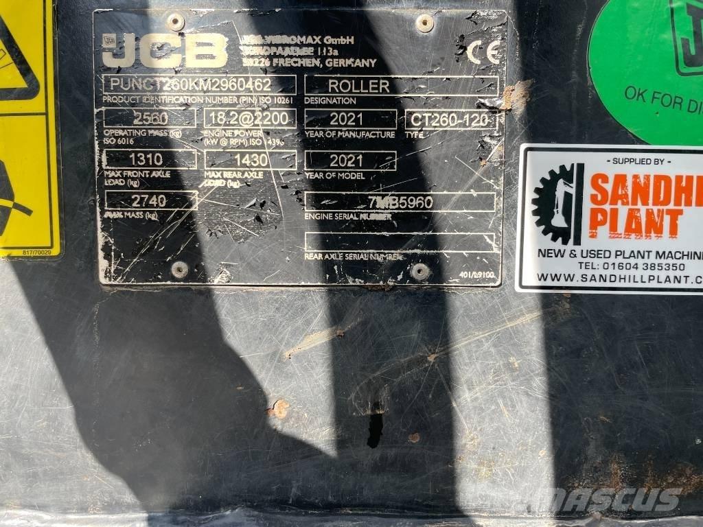 JCB CT 260-120 Twin drum rollers