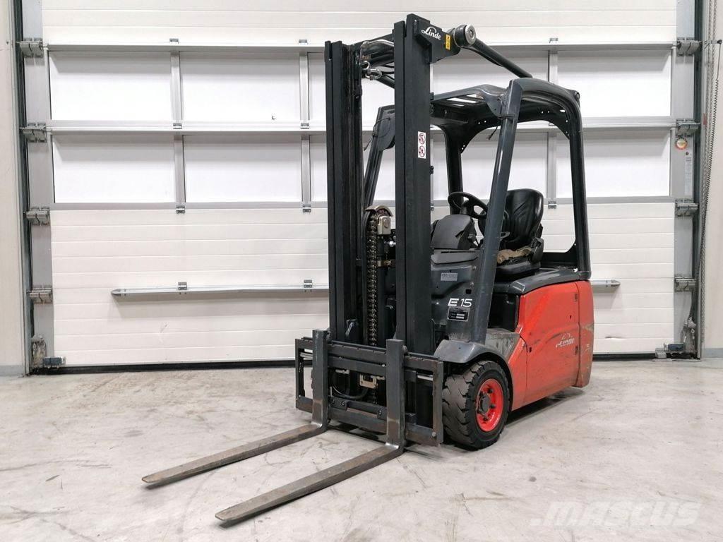 Linde E15-01 Electric forklift trucks