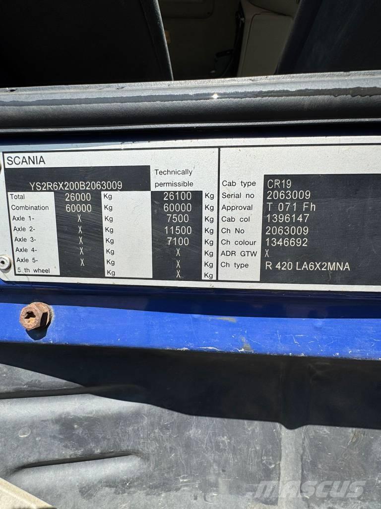 Scania R 420 Truck Tractor Units