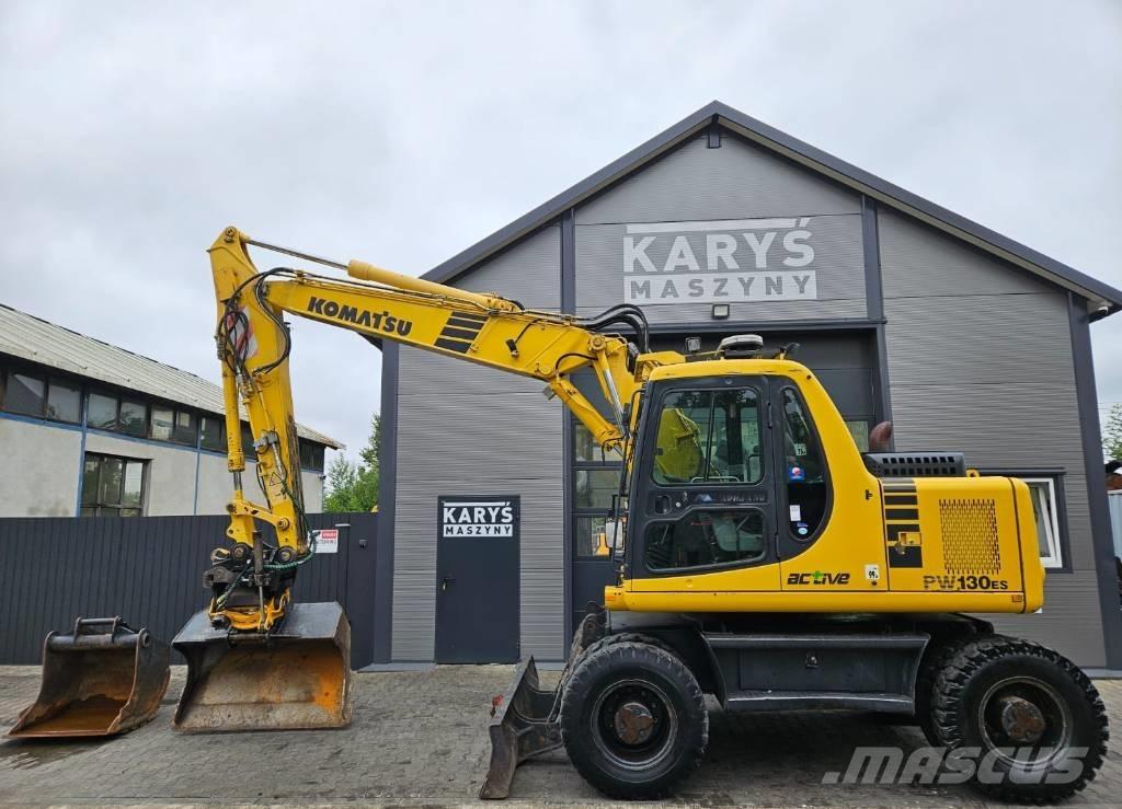 Komatsu PW 130ES-6K Wheeled excavators
