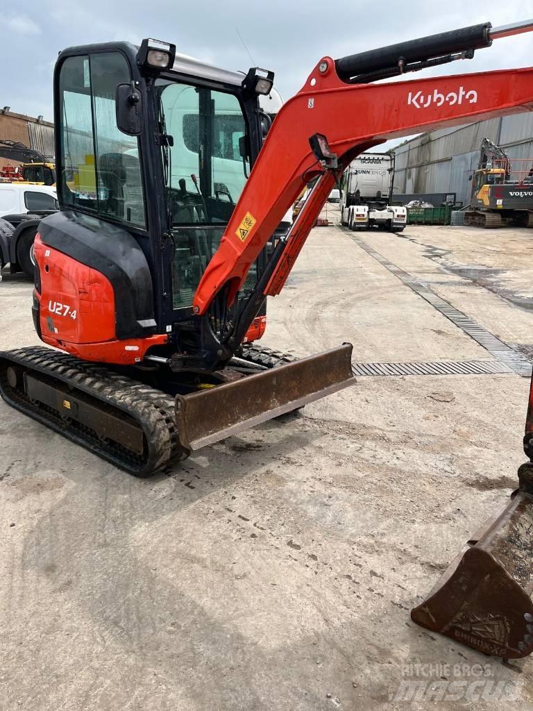 Kubota U 27-4 Mini excavators < 7t