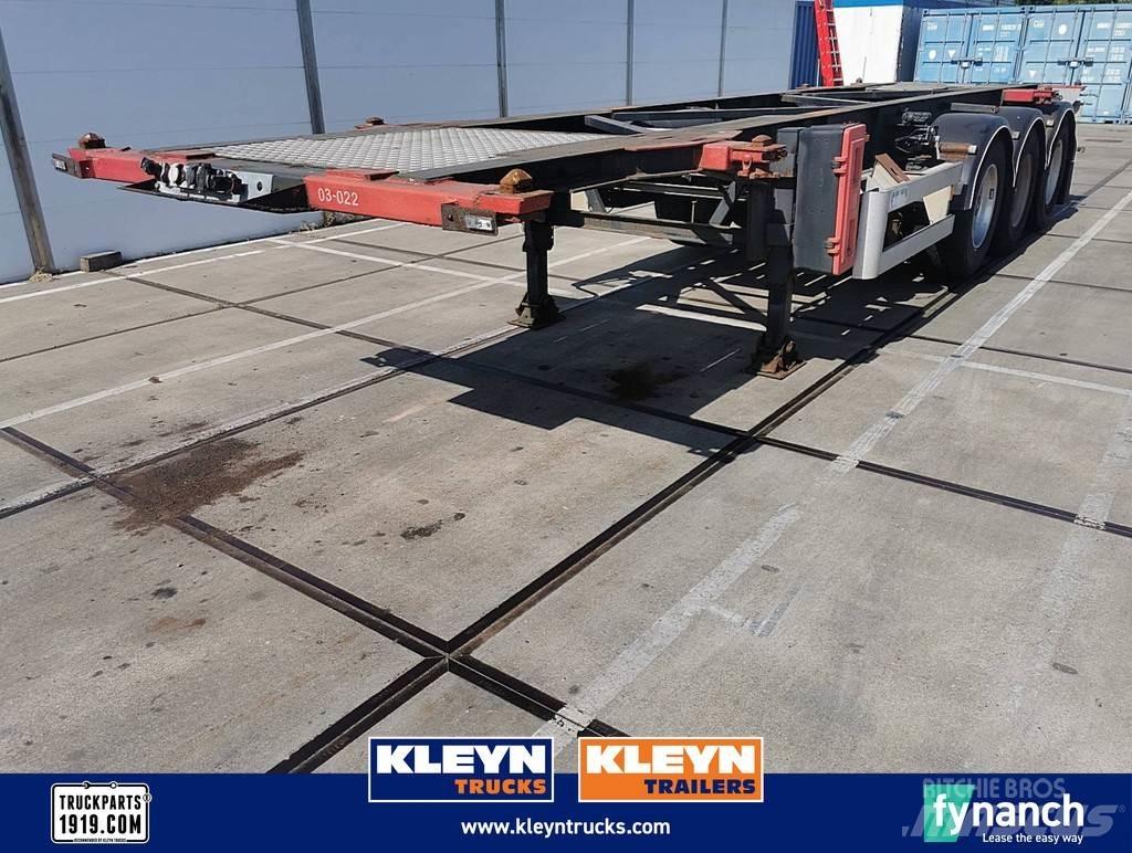 Van Hool 3B2015 Containerframe/Skiploader semi-trailers