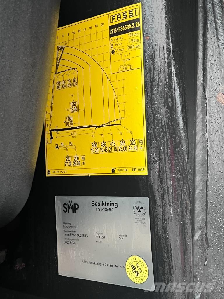 MAN Tgs 35.540 8x2-4 Crane trucks