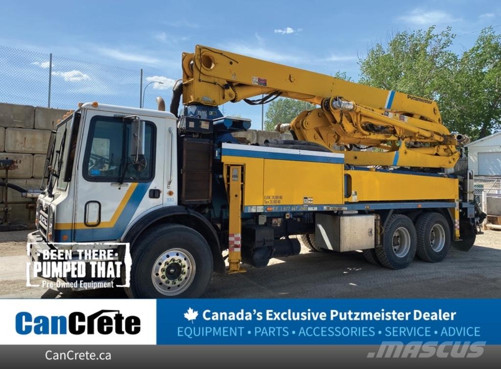 Putzmeister (#190) 31M Concrete pumps