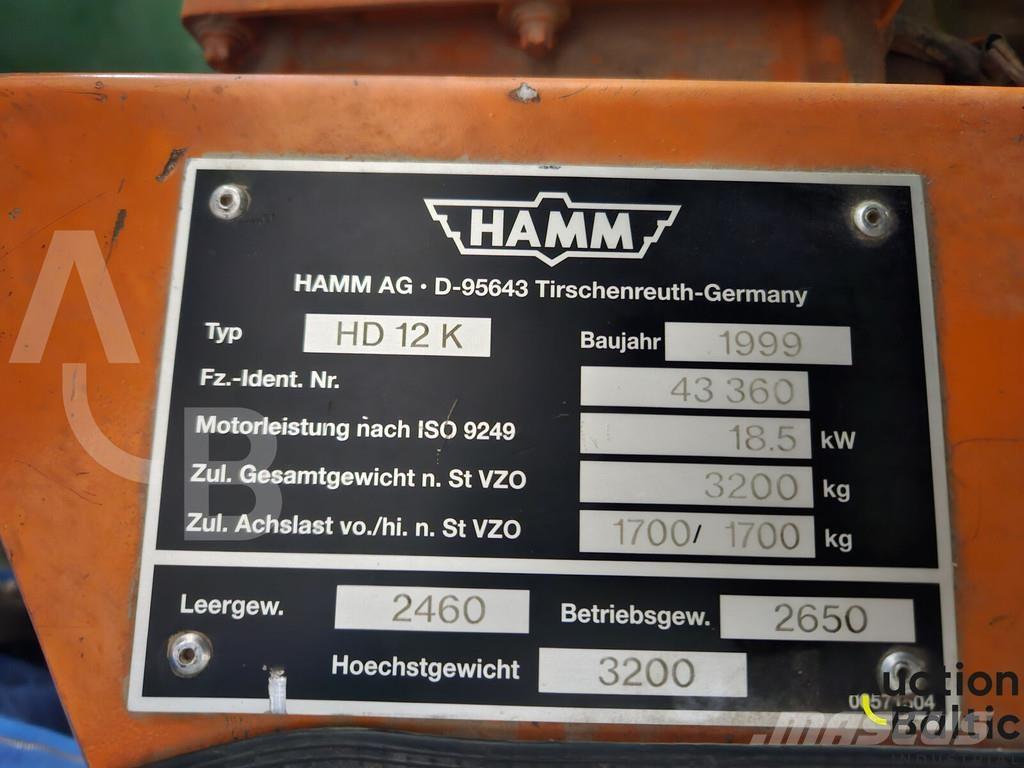 Hamm HD 12 K Other rollers