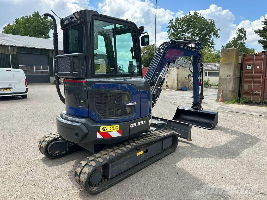 Doosan DX 35 Z Mini excavators < 7t