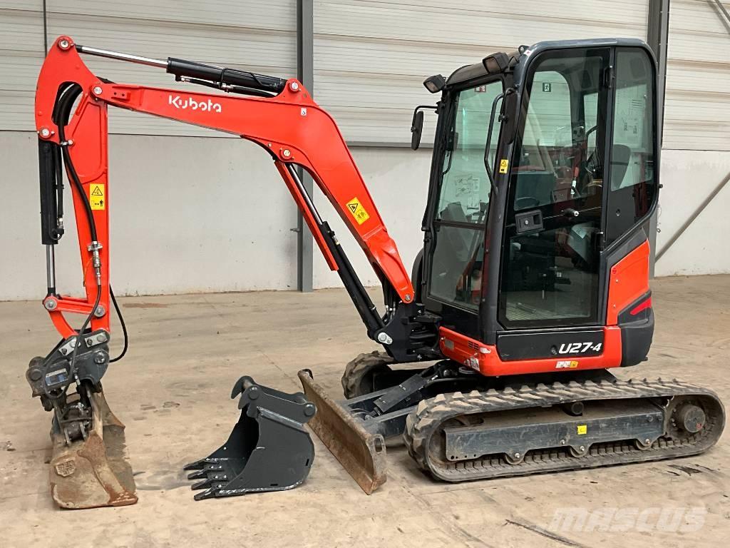 Kubota U 27-4 Mini excavators < 7t