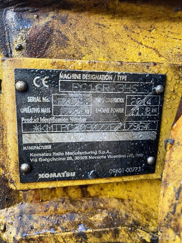 Komatsu PC 16 R-3HS Mini excavators < 7t