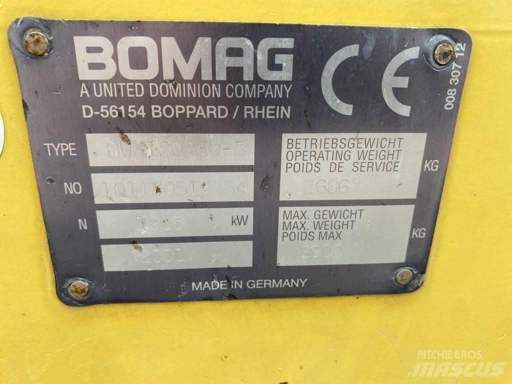 Bomag BW 120 AD Vibrator compactors