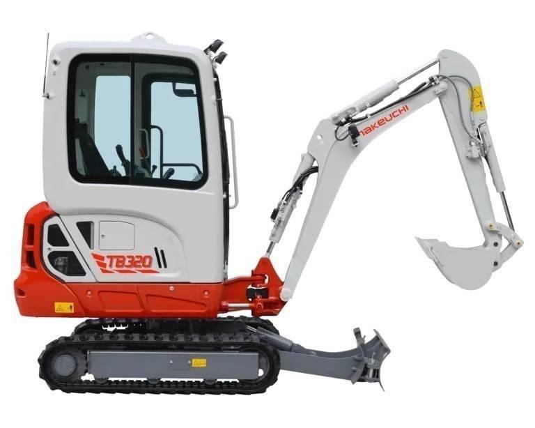 Takeuchi TB320 Mini excavators < 7t