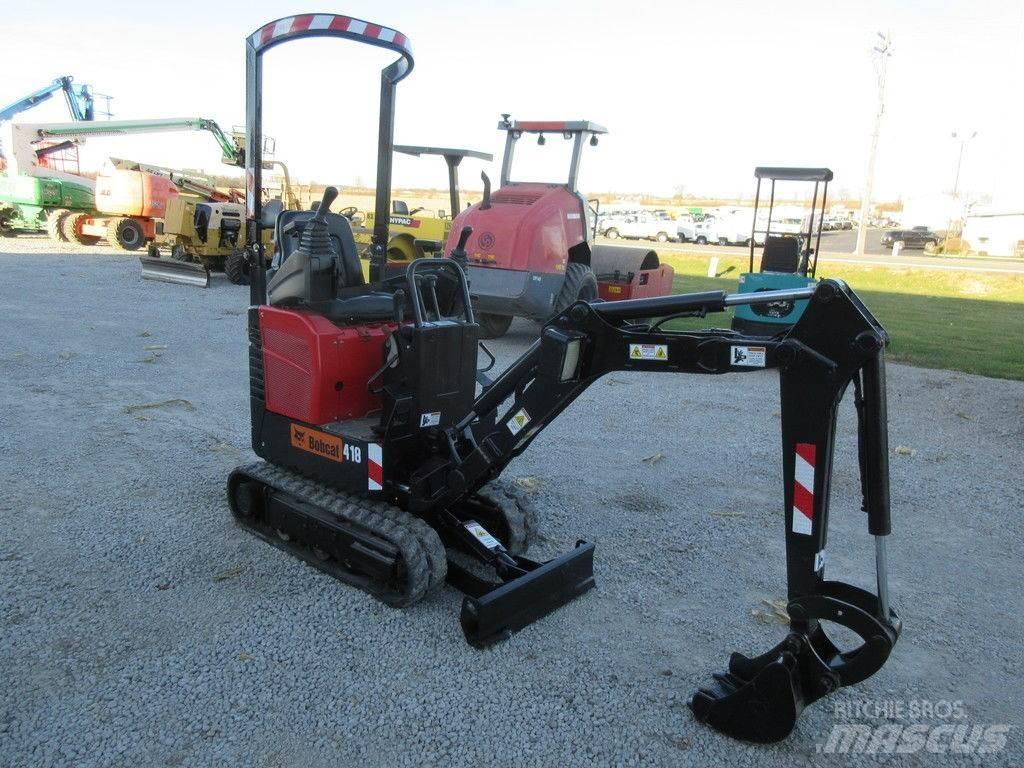  Bobcat® 418 Mini excavators < 7t